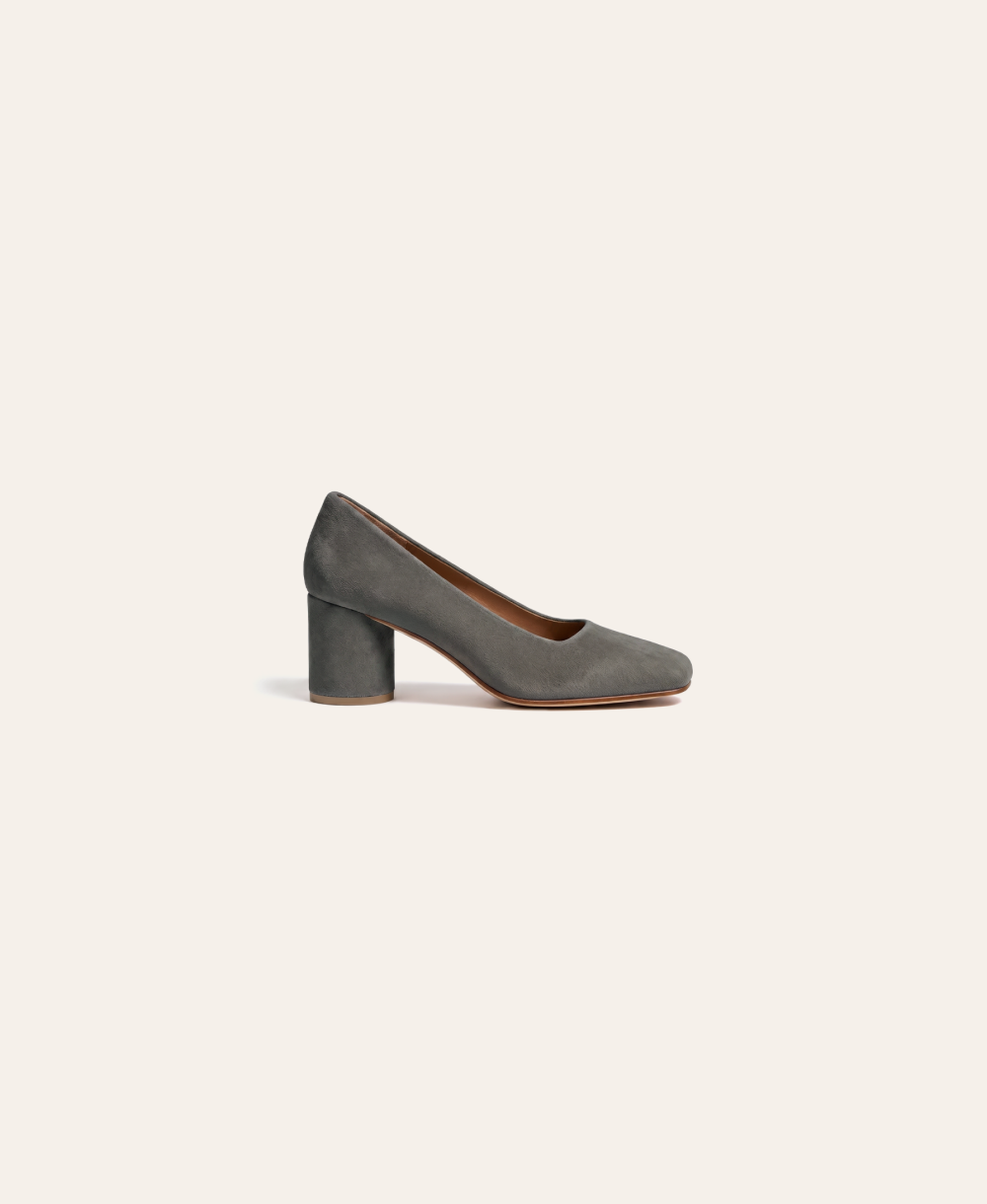Camille Block Heel Pump
