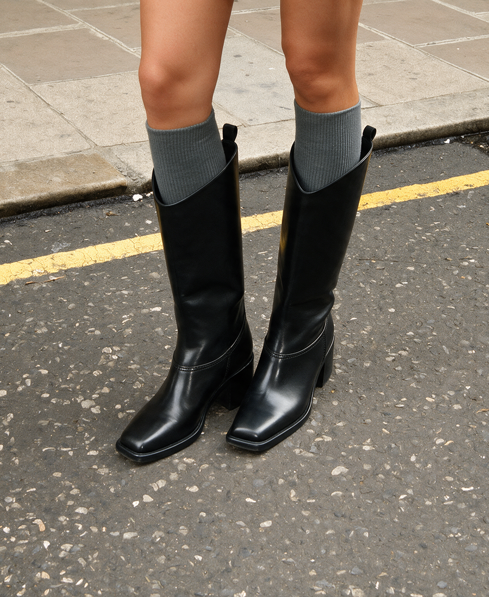 Harper Tall Leather Boot