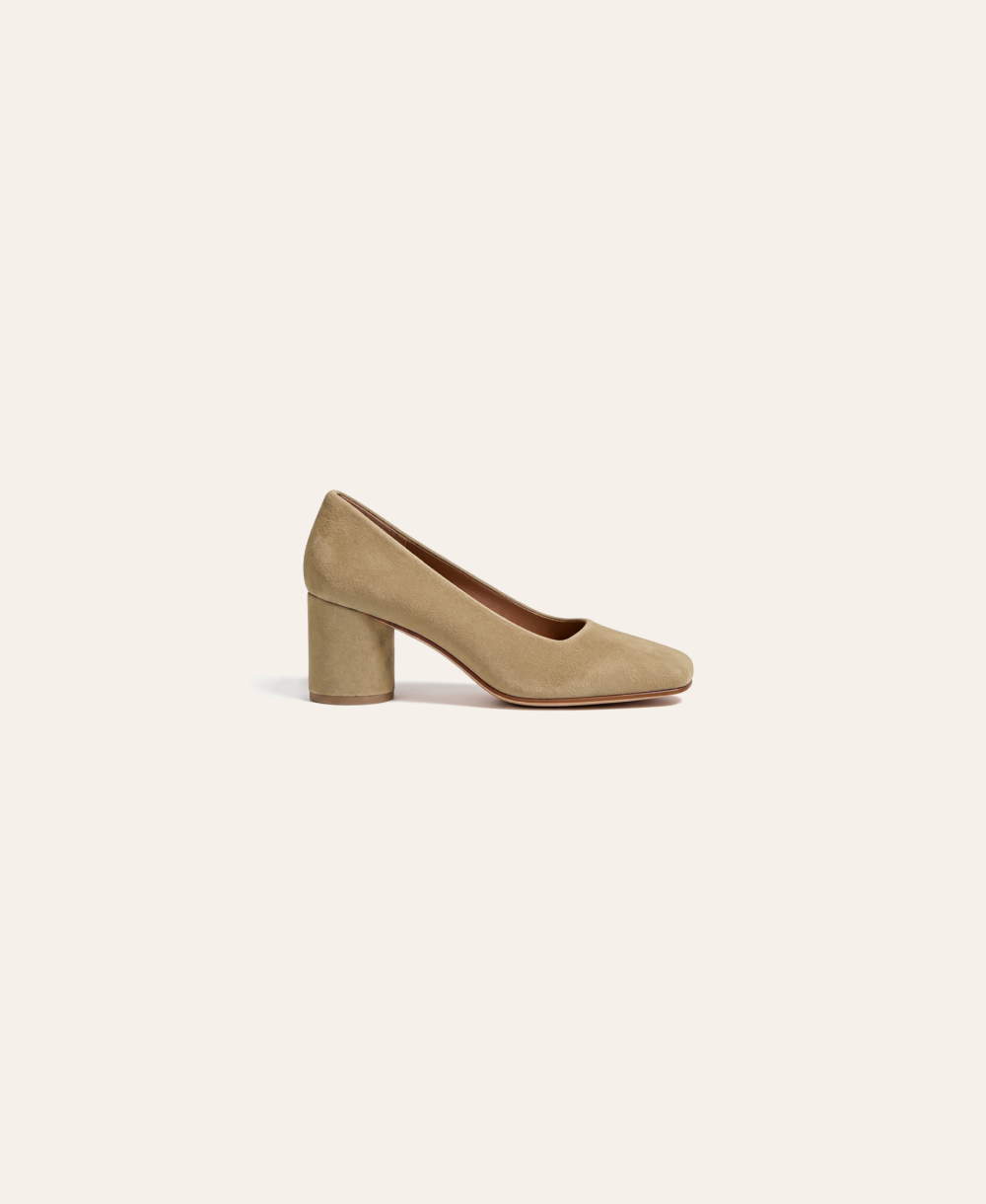 Camille Block Heel Pump